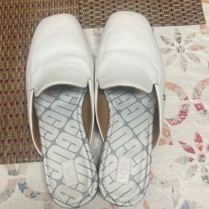 Ugg White slip on Janaya Mule